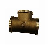 Тройник резьбовой 3/4"ВР, переходной, латунь, для металлопластиковых труб