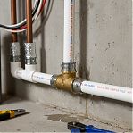 Тройник резьбовой 3/4"ВР, переходной, латунь, для металлопластиковых труб