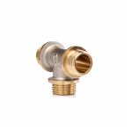 Тройник резьбовой TST 3/4"-3/4"-3/4" НР-НР-НР, TST.145.040404, равнопроходной, латунь