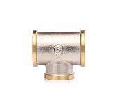 Тройник резьбовой TST 1"-1/2"-1" ВР-ВР-ВР, TST.142.050305, переходной, латунь