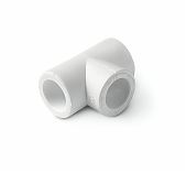 Тройник полипропиленовый Pro Aqua 32х32х32 мм, PA14012P, белый