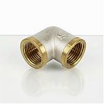 Угольник 90 гр. резьбовой TST 1/2" ВР-ВР TST.131.0303, латунь