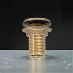 Врезка для резервуара Gappo 1 1/4" G1233.07, с накидной гайкой, латунь