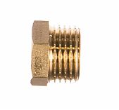 Футорка резьбовая TST 1/2"-3/8", НР-ВР, TST.152.0302, переходная, латунь