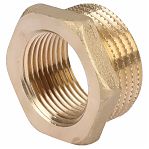 Футорка 1277-8252 НР/ВР 1.1/4"х 1/2" Латунь