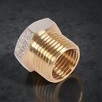 Футорка резьбовая TST 1 1/4"-1", НР-ВР, TST.152.0605, переходная, латунь