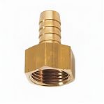 Штуцер для шланга, резьбовой, 1ВР 1/2"-20 мм, переходной, латунь