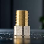 Штуцер для шланга резьбовой TST 20-3/4" ВР, TST.171.0420, переходной, латунь