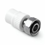 Евроконус полипропиленовый Pro Aqua 20-3/4", ВР, PA75010P, комбинированный, белый