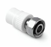 Евроконус полипропиленовый Pro Aqua 20-3/4", ВР, PA75010P, комбинированный, белый