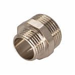 Ниппель резьбовой, 2"-1/2" НР-НР, переходной, латунь никелированная