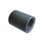 Муфта резьбовая, 2" Dy=50 ВР-ВР, 212100815, соединительная, чёрная, сталь