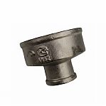 Муфта резьбовая 1.1/2"х 1/2" ВР, соединительная, переходная, латунь
