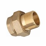 Американка прямая Gappo 1/2"-1/2", НР-ВР, G1226.04, с накидной гайкой, латунь