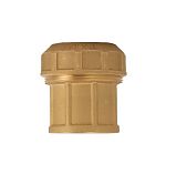 Муфта ПНД TDM ВР 20х1/2" Латунь