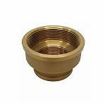 Муфта переходная 2"х 1.1/4" ВР, прямая, соединительная, латунь, для стальных труб