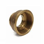 Муфта переходная 2"х 1.1/4" ВР, прямая, соединительная, латунь, для стальных труб