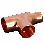 Тройник под пайку Viega 54х35х54 мм, переходной, для медных труб