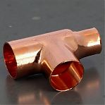 Тройник под пайку Viega 54х35х54 мм, переходной, для медных труб