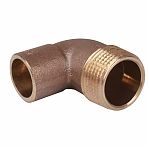 Угольник 90 гр. переходной Viega 28-3/4", пайка-НР, для медных труб, бронза