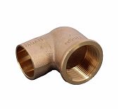 Угольник переходной Viega 35-1 1/4", пайка-НР, для медных труб, бронза