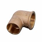 Угольник переходной Viega 35-1 1/4", пайка-НР, для медных труб, бронза