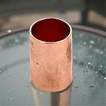 Муфта прямая Viega 42 мм 105433, двухраструбная, под пайку, медь