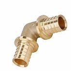 Угольник 90 гр. аксиального Gappo 20 мм, G1303.1616, отвод, латунь