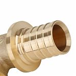 Угольник 90 гр. аксиального Gappo 20 мм, G1303.1616, отвод, латунь