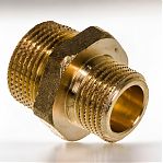 Ниппель резьбовой Elsen 1"-1 1/4", НР-НР, EBF29.10114, переходной, латунь