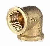 Угольник Elsen EBF11.114, 90 гр. ВВ 1 1/4"-1 1/4", фитинг для трубопровода, латунь