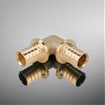 Угольник 90 гр. аксиальный Gappo 32х32 мм G1303.3232, латунь