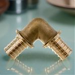 Угольник 90 гр. аксиальный Gappo 32х32 мм G1303.3232, латунь