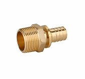 Переходник с наружной резьбой 25-R 3/4" латунь Gappo G1307.2505