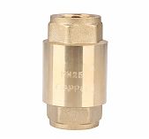 Клапан обратный Gappo 3/4"-3/4", ВР-ВР, G1241.05, пружинный, латунь
