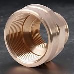 Муфта резьбовая Viega 1"-1/2" ВР-ВР, переходная, прямая, бронза