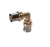 Угольник Giacomini RM122, 90°, 16 x 2, латунь, для труб GIACOTHERM, GIACOFLEX, многослойных