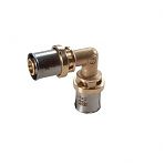Угольник Giacomini RM122, 90°, 20 x 2, латунь, для труб GIACOTHERM, GIACOFLEX и многослойных труб