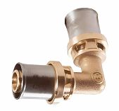 Угольник Giacomini RM122, 90 гр., 20 x 2, латунь, для труб Giacotherm Giacoflex  и многослойных труб