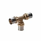 Тройник Giacomini RM150, 20 x 2, латунь, для труб Giacotherm Giacoflex, и многослойных труб