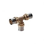 Тройник Giacomini RM150, 26 x 3, латунь, для труб GIACOTHERM, GIACOFLEX и многослойных труб