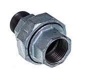 Американка чугунная Fittex Plus DN25 PN16 ВН-НР с плоской прокладкой