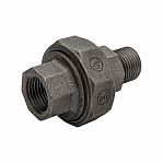 Муфта соединительная разъемная Fittex Plus с накидной гайкой DN20 PN16 ВН-НР с плоской прокладкой
