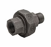 Муфта соединительная разъемная Fittex Plus с накидной гайкой DN20 PN16 ВН-НР с плоской прокладкой
