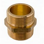 Ниппель резьбовой Elsen  1 1/2"-1 1/2" НР-НР EBF15.112, равнопроходной, латунь