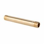 Удлинитель резьбовой Gappo 1″-1″, НР-НР, L 200 мм, G1222.06200, прямой, латунь