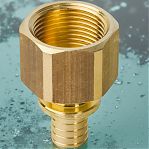 Переходник аксиальный Elsen Monolit  3/4"-20, ВР, соединительный, латунь