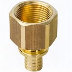 Переходник аксиальный Elsen Monolit  3/4"-20, ВР, соединительный, латунь