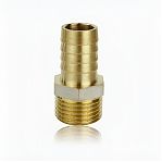 Штуцер для шланга резьбовой TST, 18-1/2", НР, TST.172.0318, переходной, латунь