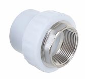 Муфта комбинированная  ProAqua 40х1 1/2" ВР, PA22521P белая